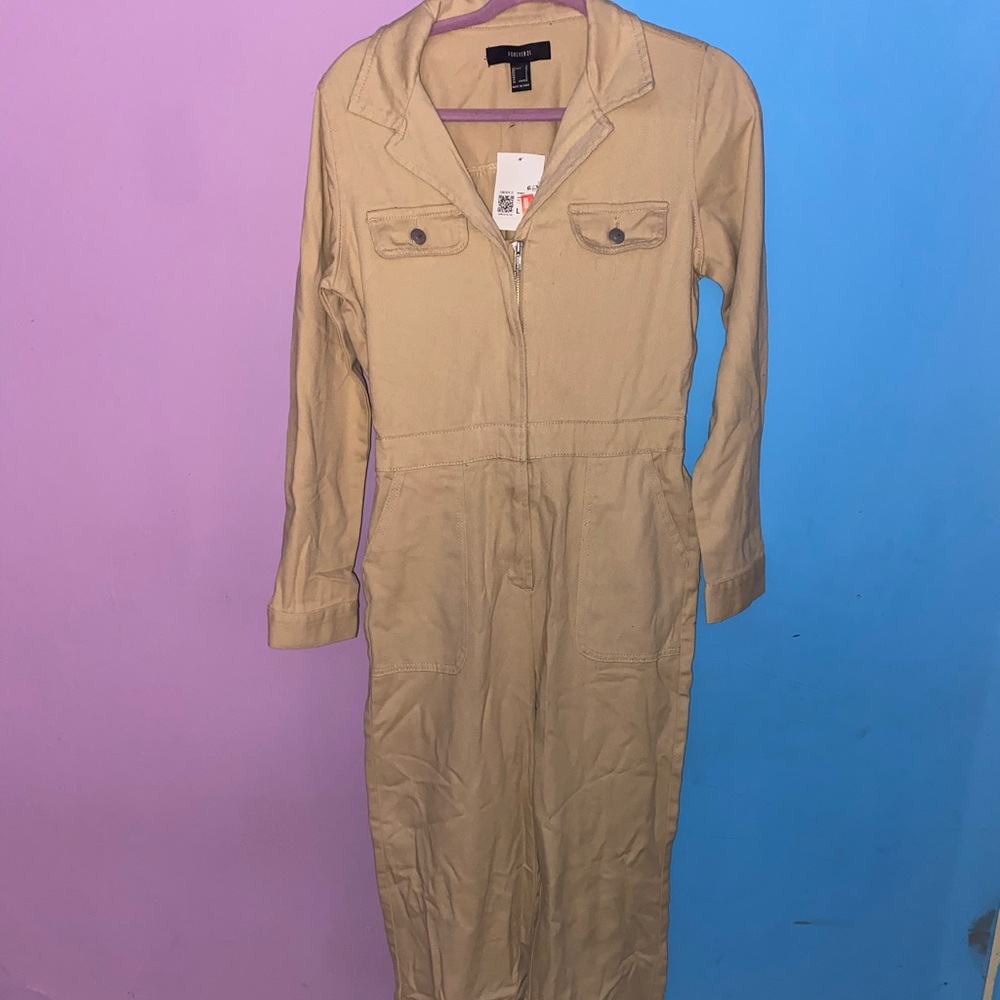 Khaki Jumpsuit